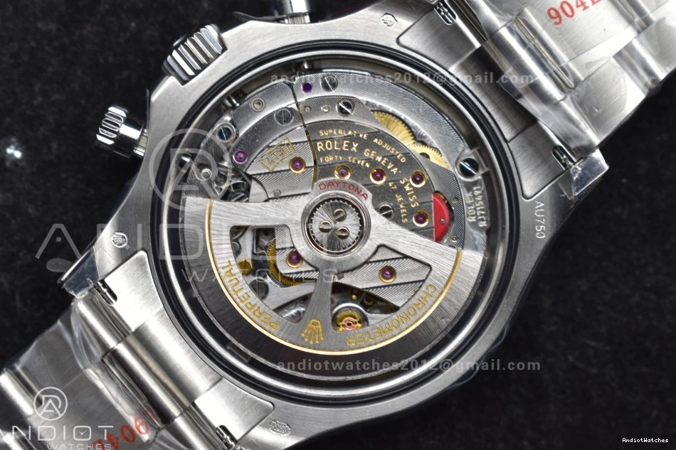 Black V QF 1:1 Edition Bracelet Silver on Dial 126509 SH4131 Classic Daytona 794 Best SS 0509